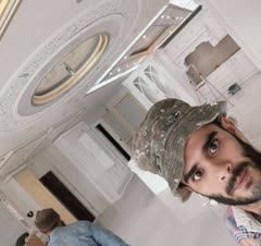 رنگکاری ی کار کلاسیک با گچبری