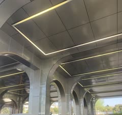 نورپردازی ایستگاه اتوبوس برقی کرج