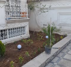 انجام کار بیل زدن باغچه کود دهی سمپاشی تقویت