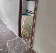 کاور کف پارکت قبل از نقاشی