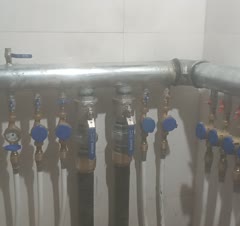 نصب کلکتور اصلی ساختمان