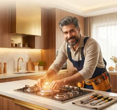 تعمیرات انواع اجاق گاز و هود