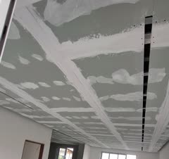 اجرای سقف معلق و برش لاینر نوری