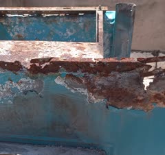 تعویض کفی و رفع پوسیدگی بدنه کولر