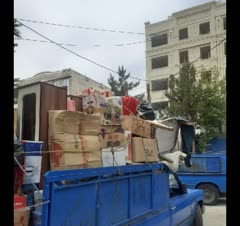 باز وبسته کردن درب یخچال ساید بای ساید