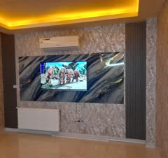 اجرا دیوار تی وی و نصب tv
