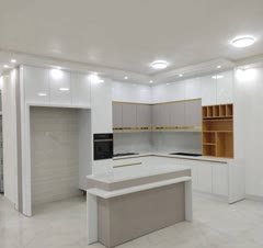 طراحی، ساخت و نصب کابینت آشپزخانه، کمد دیواری، میز تلویزیون، جاکفشی، کتابخانه و سایر محصولات سفارشی ارائه می‌دهد
