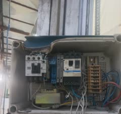 تعویض تابلو فرمان با شستی وایرلس و اورهال کامل بالابر متحرک