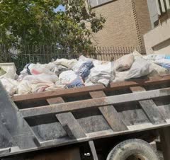 حمل نخاله وخاکبرداری و مصالح ساختمانی