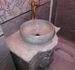 نصب روشویی سنگی