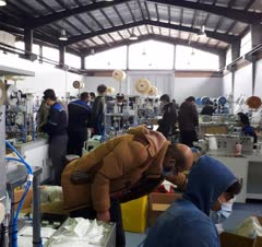 کارخانه تولید ماسک بنیاد برکت