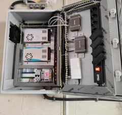 نصب دوربین مداربسته به همراه لوازم