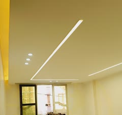 اجرای لاین نوری و نورپردازی داخل واحد